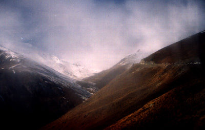 the super-steep road up