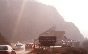 entering Serb Sarajevo